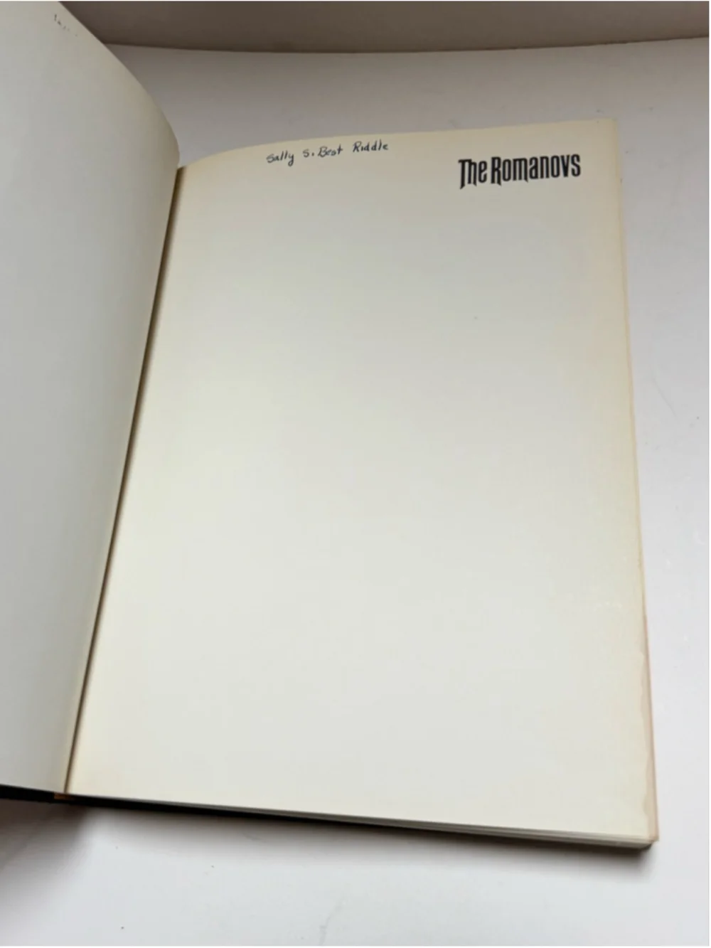 Harper & Row romanovs by